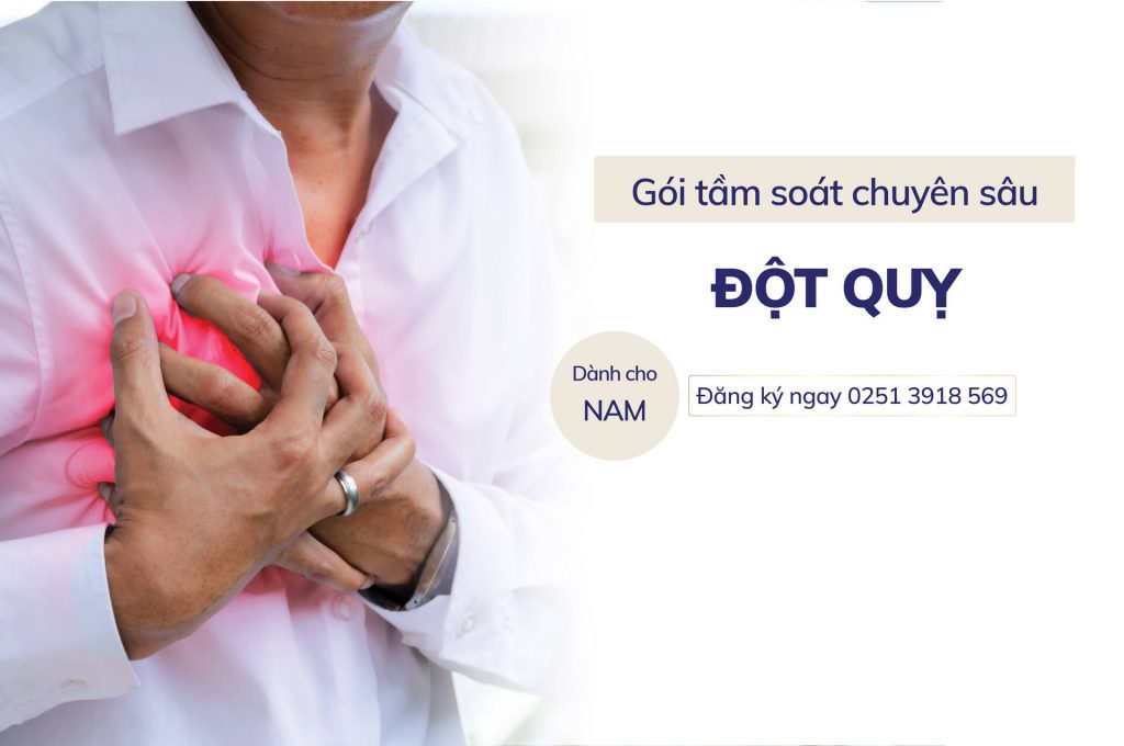 Gói khám sức khỏe tổng quát chuyên sâu đột quỵ dành cho Nam