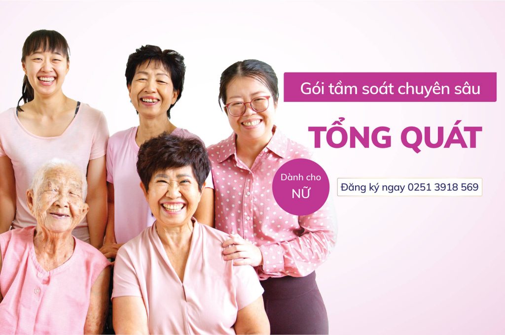 Gói khám sức khỏe tổng quát dành cho Nữ