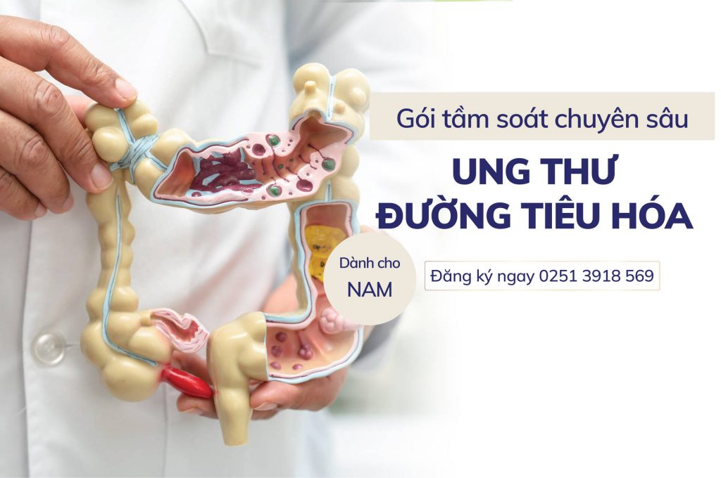Gói khám sức khỏe tổng quát chuyên sâu Đường tiêu hóa dành cho Nam